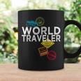 World Traveler Passport Stamp For And Women Coffee Mug Gifts ideas