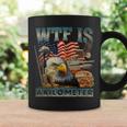 Wtf Is A Kilometer Eagle Badge American Burger 4Th Of July Coffee Mug Gifts ideas