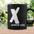 X Straight Edge Hardcore Punk Rock Band Fan Outfit Coffee Mug Gifts ideas