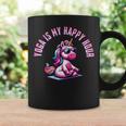 Yoga Is My Happy Hour Unicorn Vintage Yoga Saying Coffee Mug Gifts ideas