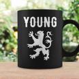 Young Clan Scottish Family Name Scotland Heraldry Coffee Mug Gifts ideas