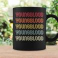 Youngblood Surname Retro Vintage Birthday Reunion Coffee Mug Gifts ideas