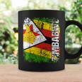 Zimbabwe Flag Vintage Distressed Zimbabwe Coffee Mug Gifts ideas
