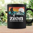Zion National Park Utah Bigfoot Mountains Coffee Mug Gifts ideas