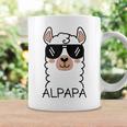 Alpapa Alpaca Llama Lover Father's Day Animals Daddy Coffee Mug Gifts ideas