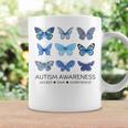 In April We Wear Blue Butterfly Autism Mental Health Coffee Mug Gifts ideas