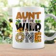 Aunt Of The Birthday Wild One Safari Boy Family Matching Coffee Mug Gifts ideas
