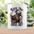 Barrel Racing Cowgirl Kick The Dust Up Rodeo Barrel Racer Coffee Mug Gifts ideas