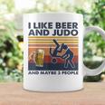 I Like Beer And Judo And Maybe 3 People Retro Vintage Coffee Mug Gifts ideas