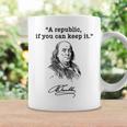 Benjamin Franklin Quote A Republic If You Can Keep It Coffee Mug Gifts ideas