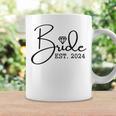Bride Est 2024 Fiancée Mrs Wife Bachelorette Party Wedding Coffee Mug Gifts ideas