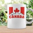 Canadian Canada Flag Excavator Tassen Geschenkideen