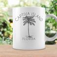 Captiva Island Beach Palm Tree Illustration Coffee Mug Gifts ideas