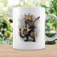 Cat Singing With Electric Guitar Vintage Coffee Mug Gifts ideas