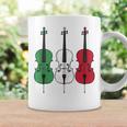 Cello Italian Flag Cellist String Musician Italy Coffee Mug Gifts ideas