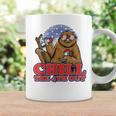 Chill The Fourth Out 4Th Of July Sloth Coffee Mug Gifts ideas