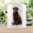 Chocolate Labrador Retriever Lab Dog Mom Dad Puppy Coffee Mug Gifts ideas