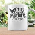 Christian Faith Family Farming Farm Chicken Coffee Mug Gifts ideas