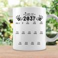 Class Of 2037 Grow With Me Pre-K To 12Th Grade Handprint Coffee Mug Gifts ideas