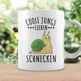 Coole Jungs Lieben Schnecken Geschenk Tassen Geschenkideen