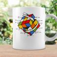 Cubo Rubik Cube Magic Cubo Retro Rubiintage Nerd Taza de café Ideas de regalos
