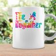 Cute Poodle Dogfather Tie Dye Father's Day Women Coffee Mug Gifts ideas