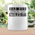 Dad Bod Drinking Team Nailed It Fitness Coffee Mug Gifts ideas