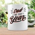 Dad Of The Year Best Father Appreciation Vintage Graphic Coffee Mug Gifts ideas