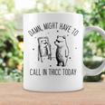 Damn Might Have To Call In Thicc Today Bear Meme Coffee Mug Gifts ideas