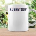Distressed Kuznetsov Proud Family Last Name Surname Familia Coffee Mug Gifts ideas