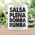 Divertido Salsa Dance S Salsa Plena Bomba Rumba Taza de café Ideas de regalos