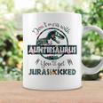 Don't Mess With Auntiesaurus You'll Get Jurasskicked Floral Coffee Mug Gifts ideas