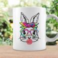 Easter Day Bunny With Bandana Heart Glasses Bubblegum Coffee Mug Gifts ideas