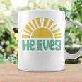 Easter He Lives Christian Family Matching Easter Toddler Coffee Mug Gifts ideas