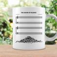 El Sonido Del Silencio Musical Divertido Taza de café Ideas de regalos