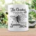 Entomology Cicada Lover Cicada Reunion Us Tour 2024 Coffee Mug Gifts ideas