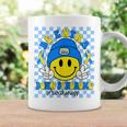Be Extra Yellow And Blue Smile Face Down Syndrome Awareness Coffee Mug Gifts ideas