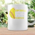 My Favorite Softball Player Calls Me Pawpaw Father's Day Dad Coffee Mug Gifts ideas