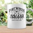 Fort Worth Vintage Retro Texas Cowboy Rodeo Cowgirl Coffee Mug Gifts ideas