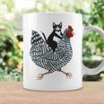 Cat Riding Chicken Tuxedo Cat On A Chicken Lover Coffee Mug Gifts ideas