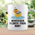 Cruise Ship Humour Whatever Floats Your Boat Cruising Coffee Mug Gifts ideas
