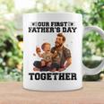 Dad And Son Our First Fathers Day Together Fathers Day Coffee Mug Gifts ideas