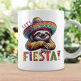 Let's Fiesta Sloth Cinco De Mayo Fiesta Mexican Coffee Mug Gifts ideas