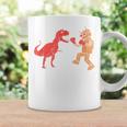 Red Dino Orange Geek Vintage Boxing Tri Black Charcoal Coffee Mug Gifts ideas