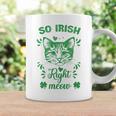 St Patrick's Day So Irish Right Meow Shamrocks Coffee Mug Gifts ideas