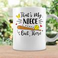 That's My Niece Out There Softball Grandma & Grandpa Coffee Mug Gifts ideas