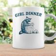 Trash Panda Girl Dinner Raccoon Coffee Mug Gifts ideas