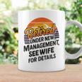 Vintage Retirement Present Quote For Retired Men Coffee Mug Gifts ideas