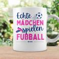 Fußball Echte Mädchen Spielen Fußball Fußballerin Hobby Tassen Geschenkideen