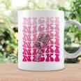 Girl Retro Personalized Name Nicki I Love Nicki Vintage 80S Coffee Mug Gifts ideas